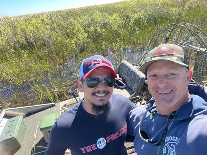 22P Red White + Blue Champro® Performance Trucker Snapback Cap