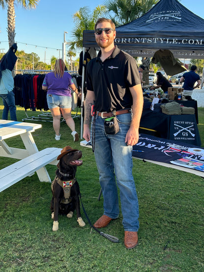 22P Men's Black OGIO® Limit Performance Polo